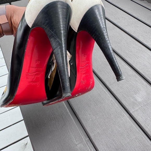 Christian Louboutin multicolor 3 inch bootie - Picture 6 of 6